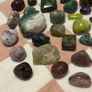 Assorted Polished Gemstones Collection